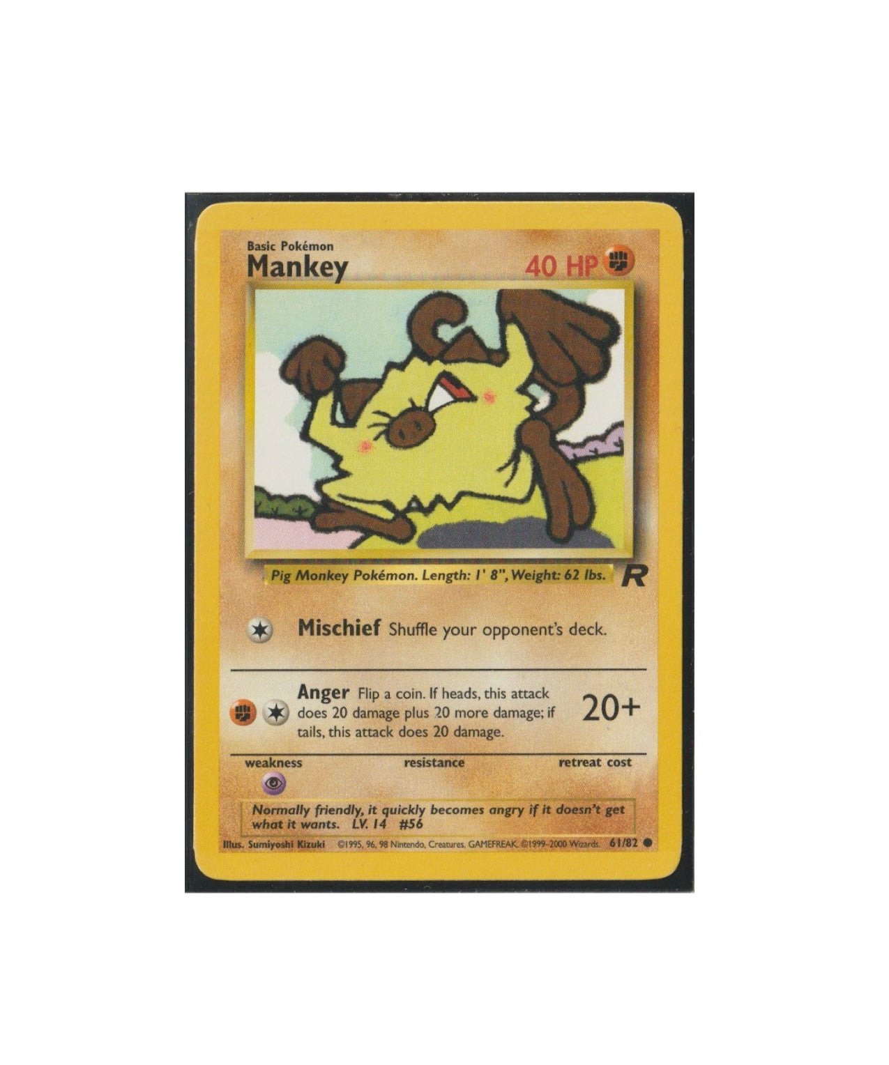 Mankey | Team Rocket